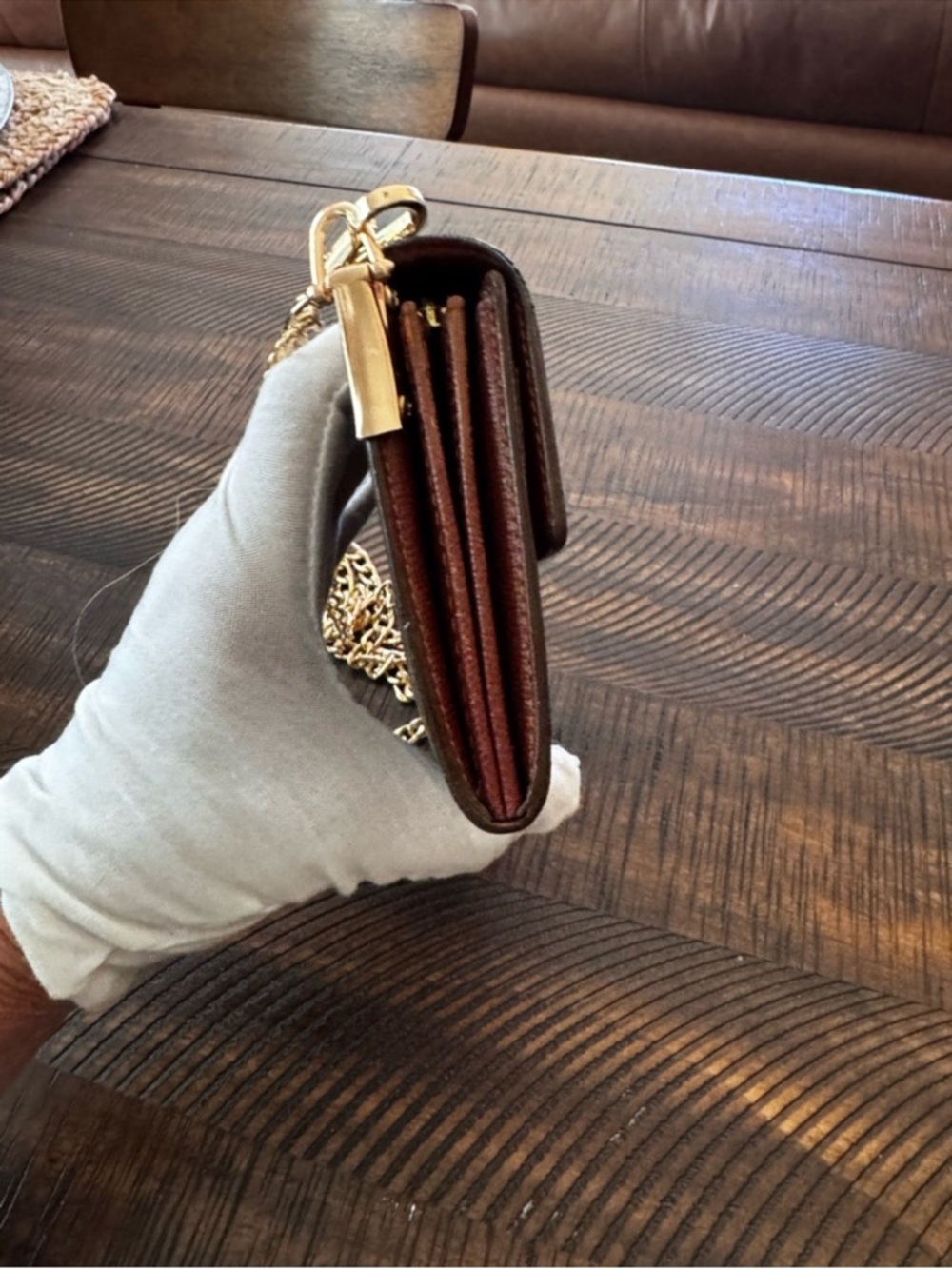 Louis Vuitton vintage Sarah monogram long wallet converted
Crossbody 2000 france - Picture 5 of 16